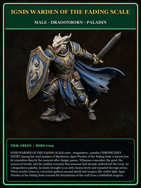 Ignis Warden Of The Fading Scale - obrazek 3
