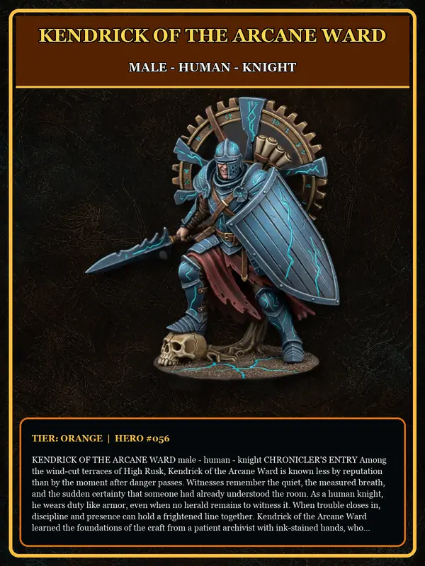 Kendrick Of The Arcane Ward - obrazek 3